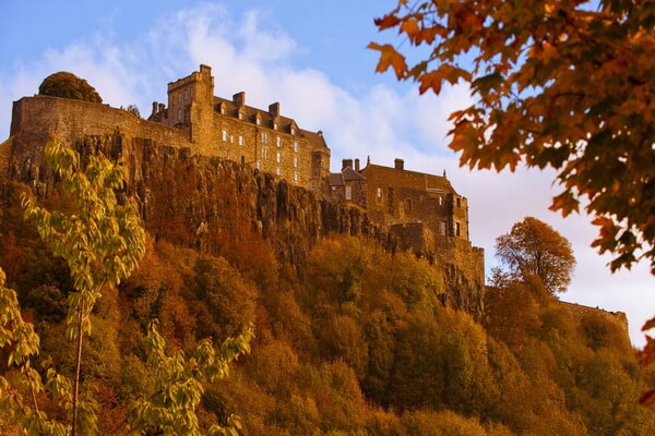 Лучшие места для путешествия по Шотландии осенью - Замок Стерлинг