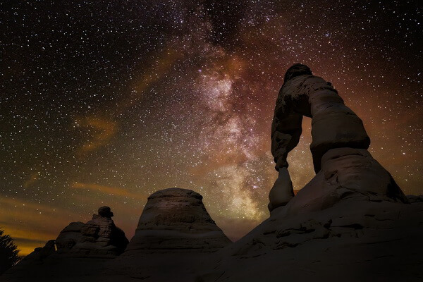 Лучшие места для астрономического туризма - Парк Арки в штате Юта в США