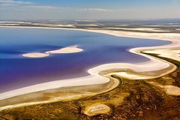Крупнейшее озеро Австралии - Эйр или Кати-Танда-Лейк-Эйр