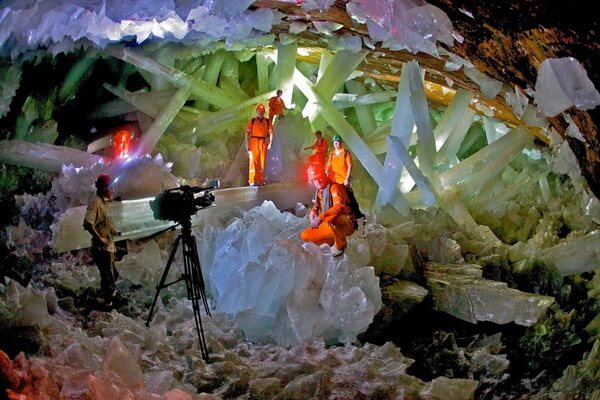 Пещера гигантских кристаллов в Мексике - красивые фото