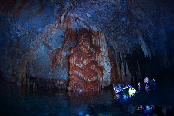 Пещерный дайвинг в Греции - Слоновья пещера, Крит