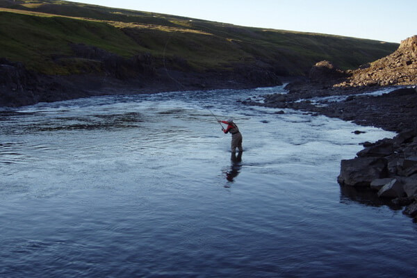 Рыбалка в Исландии - Река Йокла