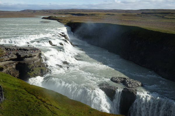 Водопад Гюдльфосс, Исландия