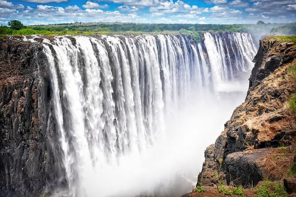 Красивые места Африки с фото и описанием - Водопад Виктория