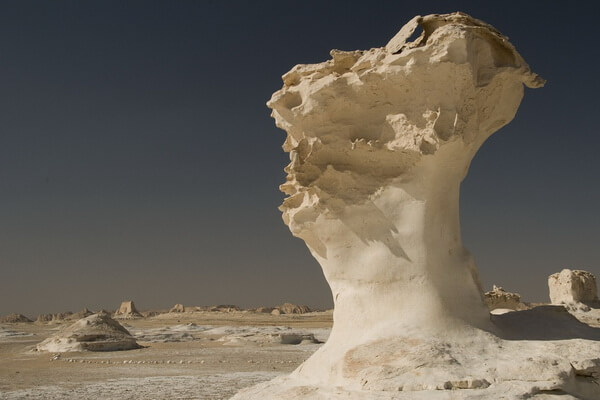 Красивые места Африки с фото и описанием - Белая пустыня Египта