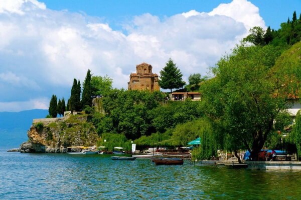 Места полётов на параплане в Европе - Охридское озеро