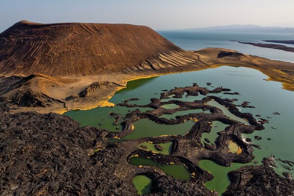 Крупнейшие озёра Африки с фото и описанием - Озеро Рудольф или Туркана