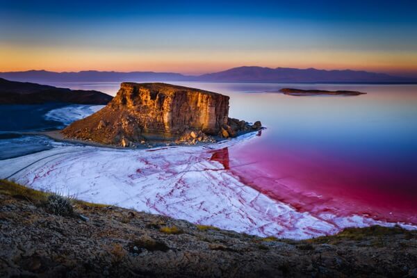 Красивые озёра Ирана с фото и описанием - Урмия