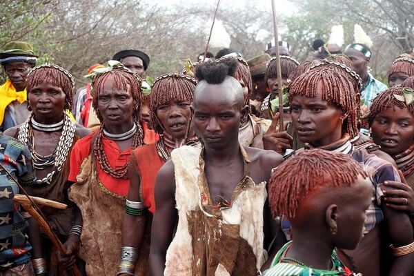 Африканское племя хамер в Эфиопии