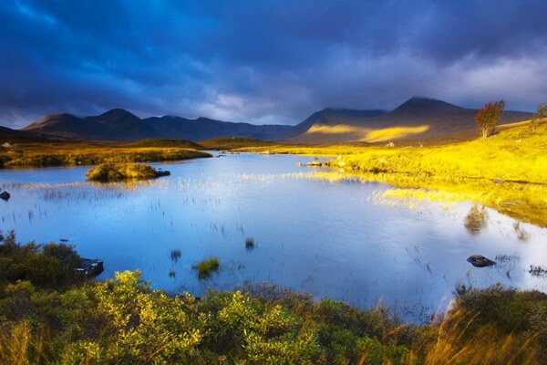 Шотландское нагорье - самые красивые места горной Шотландии с фото - Раннох-Мур