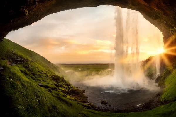 Красивейшие водопады Исландии с фото и описанием - Сельяландсфосс