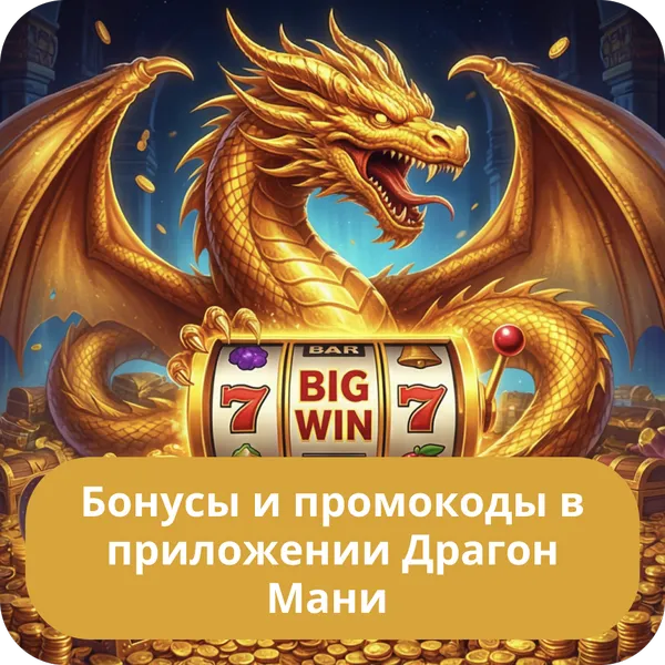 Бонусы и промокоды в приложении Драгон Мани